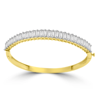 Baguette Lab Diamond Bracelet