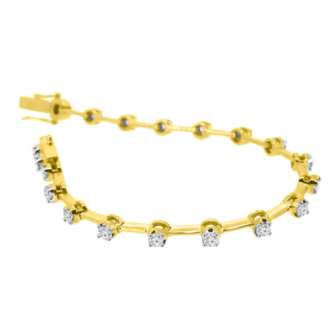 Pointer Lab Diamond Bracelet