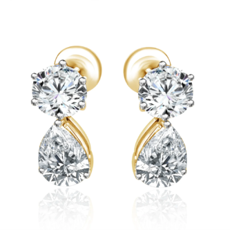 Beaex Lab Grown Diamond Earrings