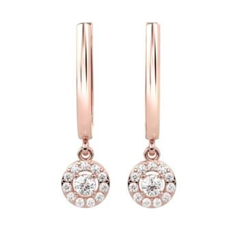 Dangle Halo earrings