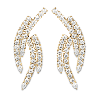 Fancy long earrings
