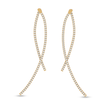 Fancy long earrings