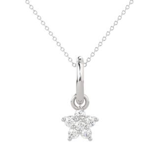 Cluster Flower Pendant
