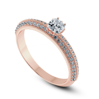 0.25 ct round soliatire ring