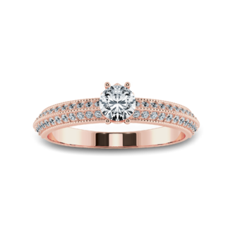 0.25 ct Round soliatire ring