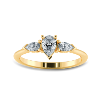 0.30 ct Pear soliatire ring