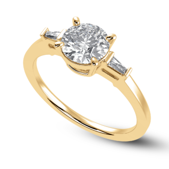 0.30 ct round soliatire ring