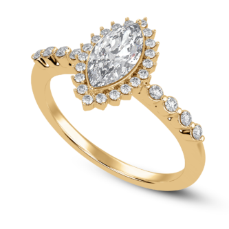 0.50 ct Marquise soliatire ring