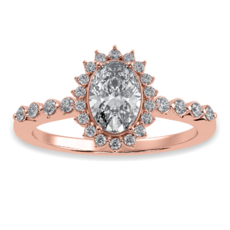 0.50 ct Oval soliatire ring