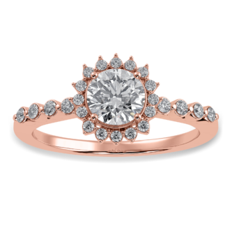 0.50 ct round soliatire ring
