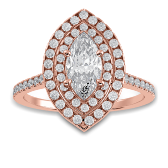 0.50 ct Marquise soliatire ring