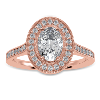 0.70 ct Oval soliatire ring