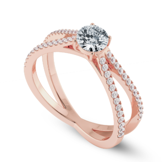 0.25 ct round soliatire ring