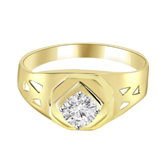0.50 Pointer Lab Diamond Men Ring